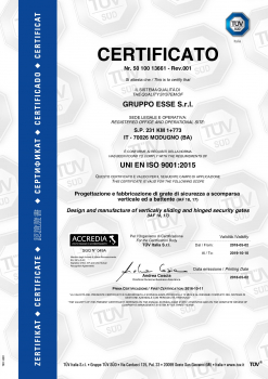 Certificazioni